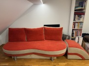 Rozkładana kanapa/sofa z funkcją spania i pojemnikiem do przechowywania