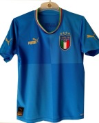 Puma sportowa bluzka koszulka t-shirt chłopak 126cm 7/8 lat PIŁKARSKA