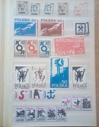 KLASER ZE ZNACZKAMI POCZTY SOLIDARNOŚCI 