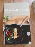 Patelnia żeliwna 26cm niemiecka firma Tchibo