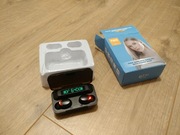 Słuchawki douszne BLUETOOTH oraz Power Bankiem
