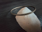 Bransoletka vintage PRL wzorek