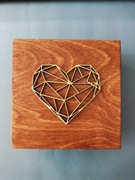 Ślubne pudełko na obrączki