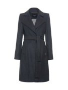 SIMPLE plaszcz-welna-grafit -40-OBLED- okazja! 