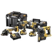 Zestaw elektronarzędzi 18V DeWalt XR DCK422P3T 3x5.0Ah