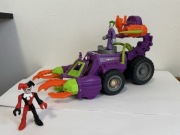 DC Comics duże auto Jokera skorpion figurka Joker Harley Quinn imaginext