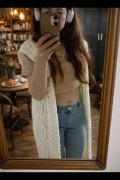 Długa kamizelka damska handmade, kardigan bez rękawów, styl Pinterest, boho