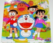 PUZZLE DREWNIANE 16 ELEMENTÓW