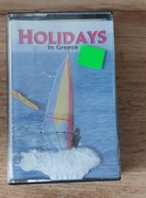 kaseta - HOLIDAYS in Greece" (Wakacje w Grecji).