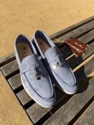 Mokasyny damskie zamszowe LP