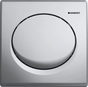 GEBERIT Przycisk spłukujący z zaworem do pisuaru srebrny mat (115.820.46.5)
