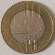 200 forintów Węgry 2009,2016
