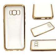 Etui BUMPER GLOSSY TPU na telefon Samsung Galaxy S8 złote