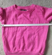 Bluza dziewczęca różowa, rozm. 104 (kupiona w Tedi)