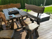 Meble biesiadne dębowe