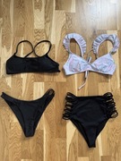 Kostiumy kąpielowe bikini r. M 2 komplety