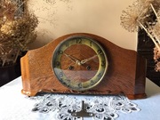 Zegar komodowy KIENINGER ok. 1942 jasny dąb art deco loft