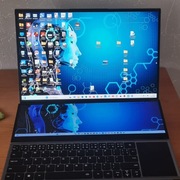 Laptop gracza intel i9 32GB RAM 1T dwa ekrany 16"+ OCuLink (opcja)