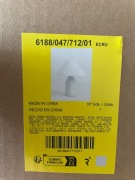 ZARA HOME mała lampka ceramiczna z kloszem lnianym NOWA w pudełku