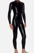 Kombinezon lateks latex męski codpiece M