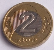 2 ZŁOTE 1994 - DUŻY ORZEŁ - PRZESUNIĘCIE LITER