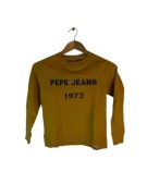 Bluza damska Pepe jeans żółta z dużym logiem XS