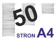 KSERO KOPIA ODBITKA A4 mono do 50 stron KIELCE