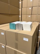 Ręczniki papierowe ZZ 1 warstwowe białe celuloza