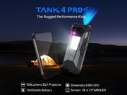 Unihertz 8849 TANK 4 PRO 36/1000GB 5G Projektor Amoled 3k z Polski 
