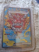 Karty Pokemon TCG Hearthflame Mask Ogerpon EX PRE 148 UNIKAT!