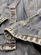 ### Koszula jeansowa rozm. S Stradivarius ###