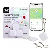Lokalizator GPS Fresh'n Rebel Smart Finder do Apple 3 sztuki zestaw bialy