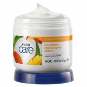Avon Wygładzający Krem Do Twarzy Rąk Ciała Tropikalne Owoce 400 ml Ananas