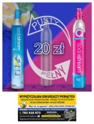 Sodastream napełnianie CO2 Gazu spożyczego