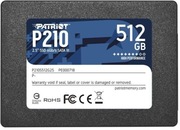 Dysk SSD Patriot P210S512G25 512 SATA III 2,5"