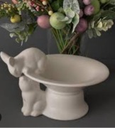 Piękna świąteczna patera z zajączkami 