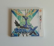 Oryginalna gra Pokemon X w pudełku wydanie japońskie
