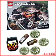 LEGO Racers INSTRUKCJA + 50948pb01 50950pb029L/R 2958pb035 elem. z  8648