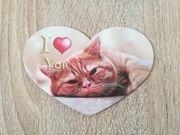 Magnes na lodówke walentynki prezent ozdoba nowy