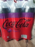 Coca cola zero cukru wiśnia cherry 1,25 L