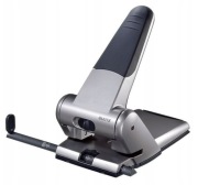 Dziurkacz Leitz srebrny do 65 kartek, mocny, 100% oryginał, nowy