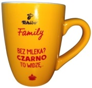 Kubek kawa TCHIBO Family #2 Bez mleka? Czarno to widzę... - NOWY