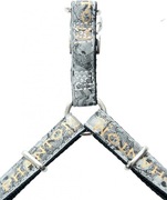 Zolux szelki regulowane dla psa envy phantom czarne 15 mm