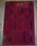 Paleta na monety SREBRNE rocznik 2012