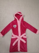 Różowy pluszowy wiązany szlafrok kucyki My Little Pony 110 - 116 jak nowy