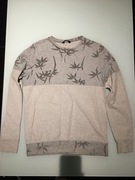 Kremowo-szara bluza marki Pull & Bear