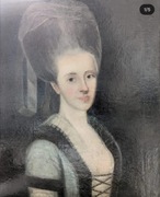 Barokowy portret szlachcianki litewskiej XVIII w. 