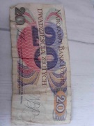 BANKNOT 20ZŁ Z 1982R. 