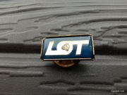 Wpinka przypinka szpilka odznaka PLL LOT PRL BDB