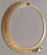 Łańcuszek złoty 750 waga 17,64 dł. 43 cm / Kolia